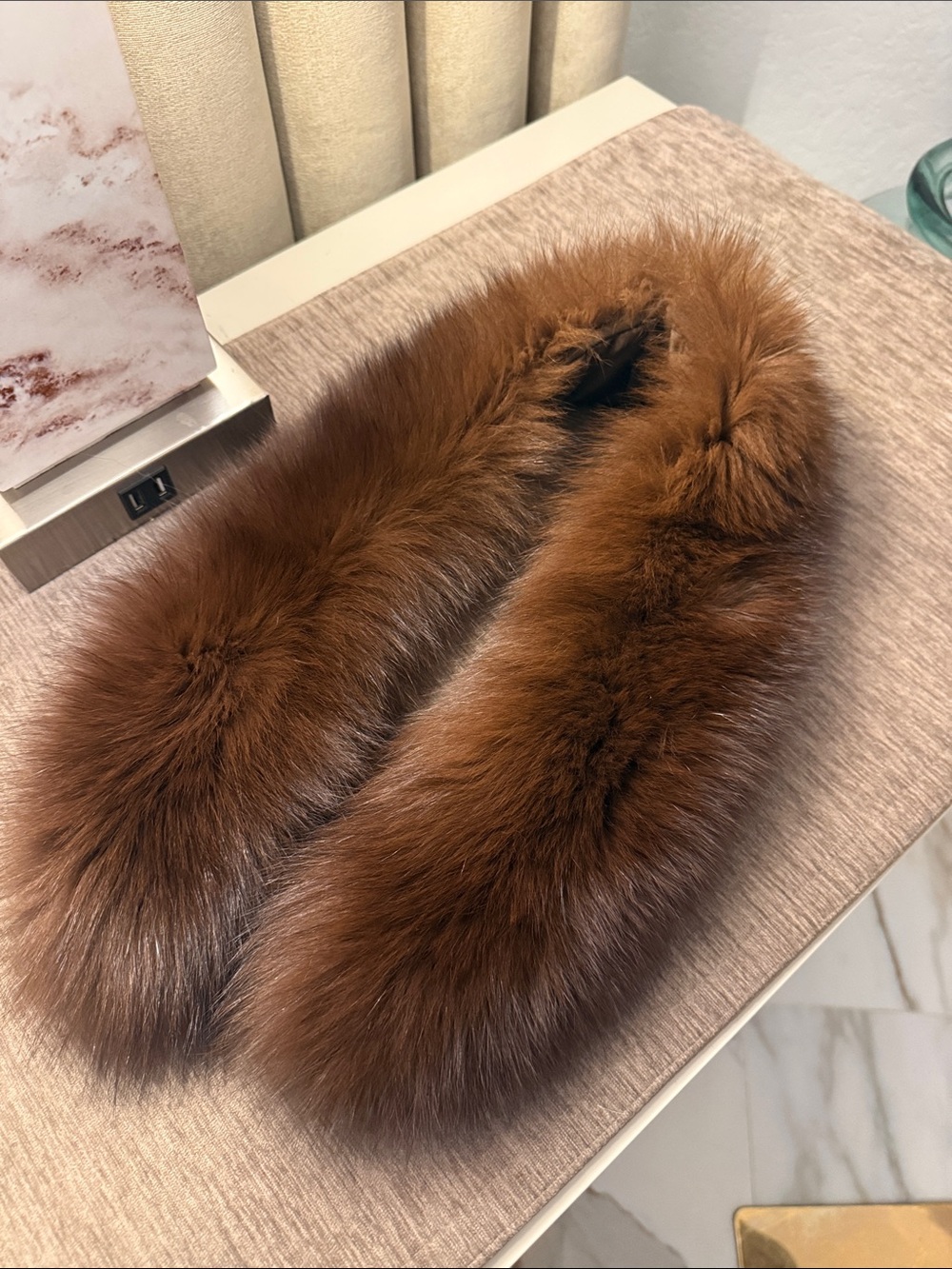 real Fox fur scarf